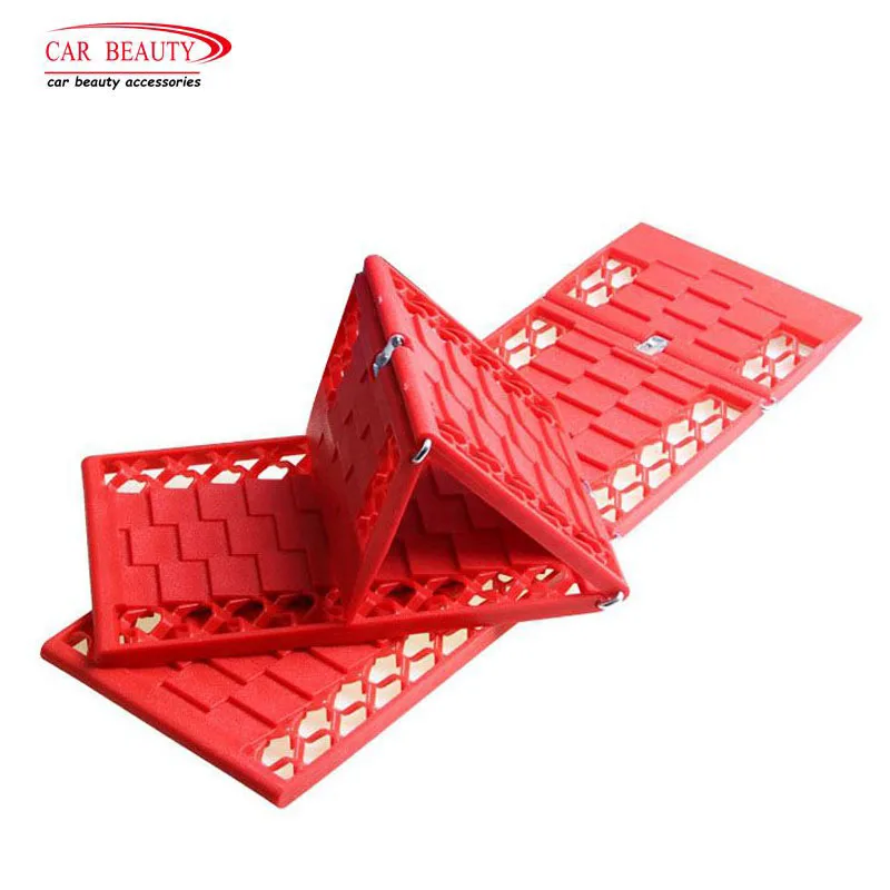

2Pcs Recovey Tracks Sand Mud Snow Traction Boards Car Emergency Rescue Anti-skid Board Escaper Recovery Tracks Tyre Ladder