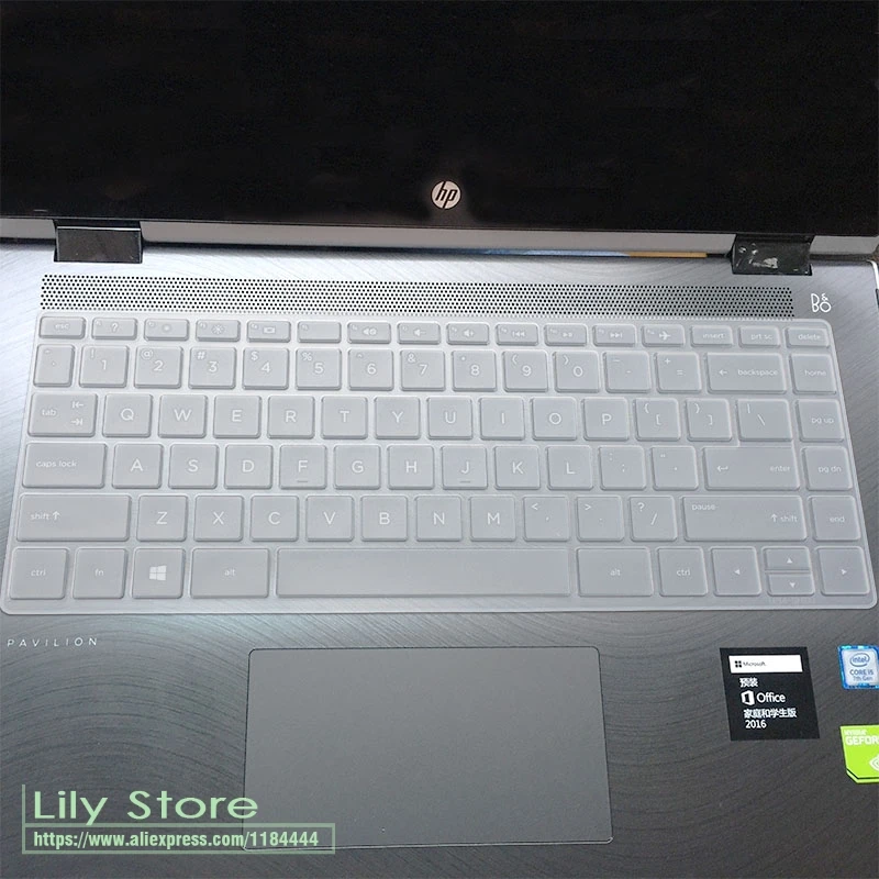 Защитная пленка для клавиатуры 13,3 дюймов для ноутбука hp ENVY 13 13-ah0003la 13-ah0002la 13-ah1025cl 13-ah0011tu ah1025cl ah0002la - Цвет: clear