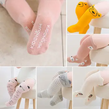 

Winter/Autumn kids Pantyhose cotton Child Accessories Baby tights Kids Girls Toddler Stockings Tights Cats fox Cartoon Stockings