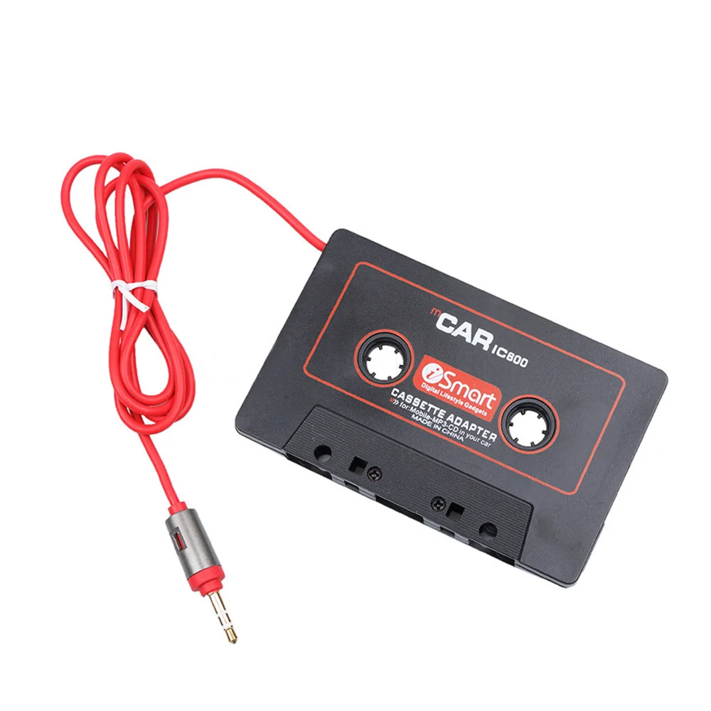 Новый автомобильный адаптер кассеты кассета Mp3 игрока конвертер для iPod для iPhone MP3 AUX кабель CD-плеер 3,5 мм разъем