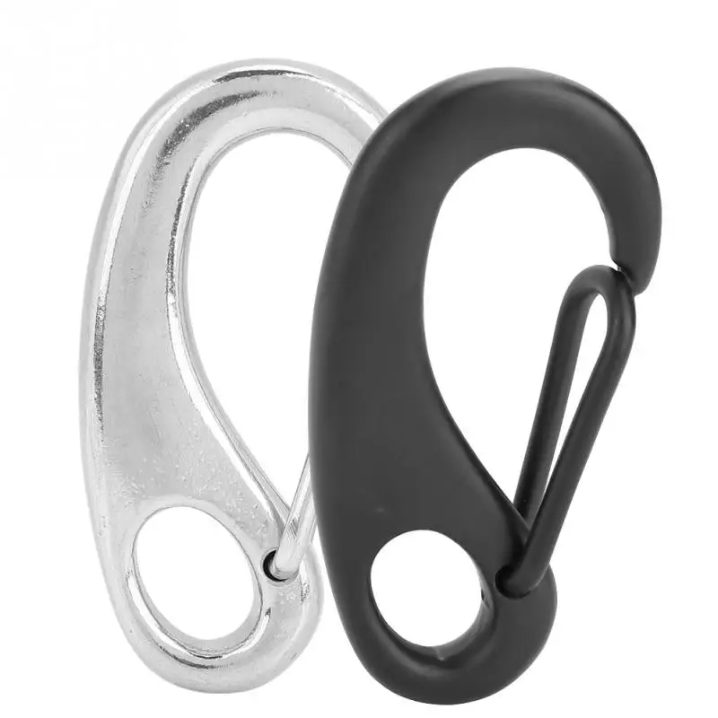 50/70mm Scuba Diving Snap Hook Clip Egg Quick Link Carabiner Stainless Steel Diving Belt Safety