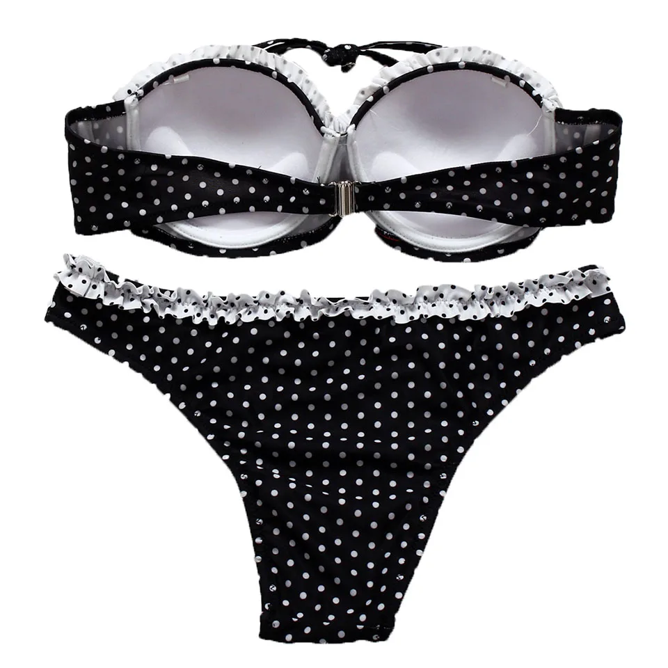734 black bikini back