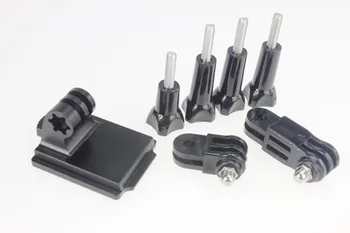 

Active Connection Chain Mount Helmet Aluminum Fixed Mount For Gopro Hero 2 3 4Camera F06678-B