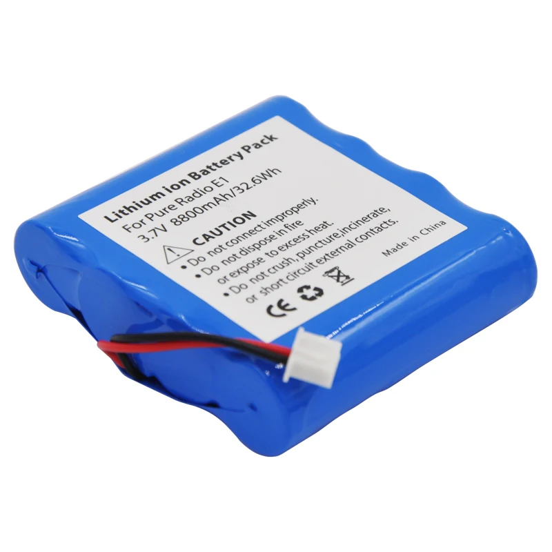 RADIO AKKU BATTERIE ACCU 8800mAh für PURE ONE Flow Verona Sensia