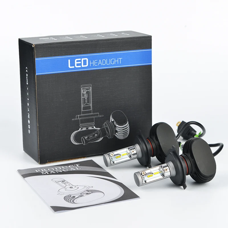 

LDDCZENGHUITEC H7 H11 H13 9005/HB3 9006/HB4 H4 Car Bulbs Led Headlight Dipped Beam & High Beam CREE Chips Auto/SUV Fog Lamps