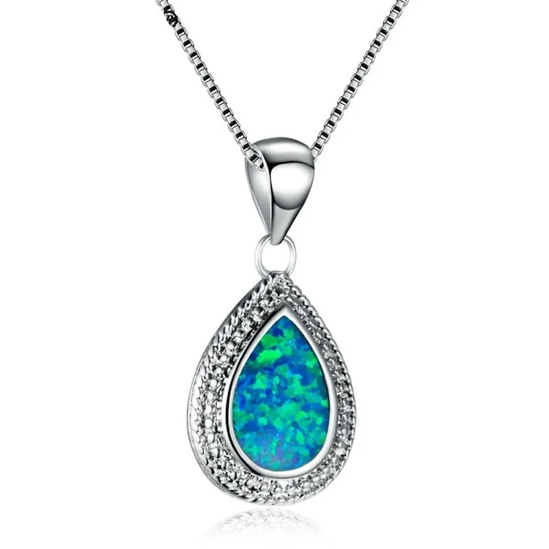

2019 Fashion Water Drop Zircon Chain Necklace For Women CZ Austrian Crystal Pendant Necklace Best Friend Gift Jewelry Collar