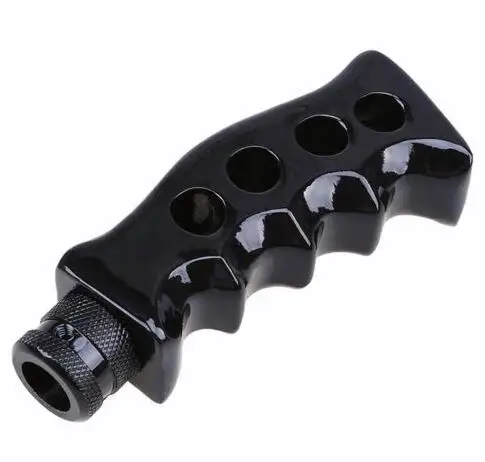 Black Gun Grip Manual Transmission Auto Car Gear Shift Knob Shifter Lever Handle