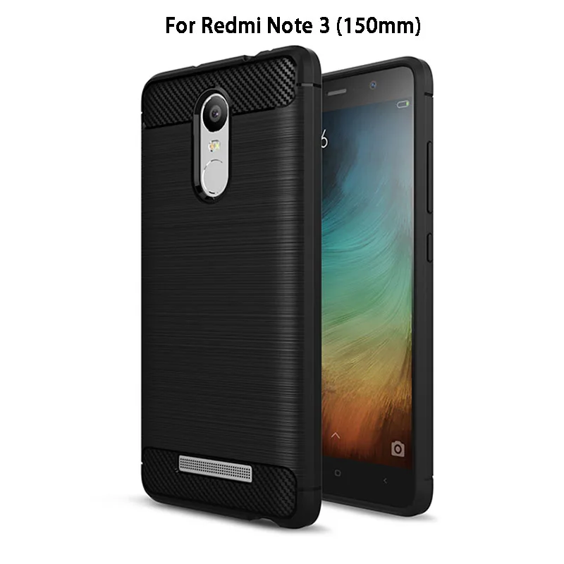 

For Xiaomi Redmi Note 3 Pro Case Cover Silicone Soft TPU Brushed Carbon Fiber Phone Cases for Redmi Note 3 Pro Prime Luxury