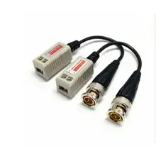 2 шт. пассивный rj45 Видео и Мощность Балун Видео балун HD AHD CVI TVI