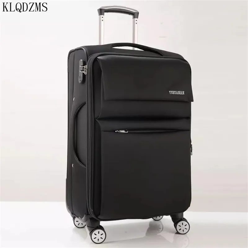 

KLQDZMS 20/22/24/26/28 inch Brand Rolling Luggage Sets Spinner High capacity Business Password Trolley Suitcase Wheels