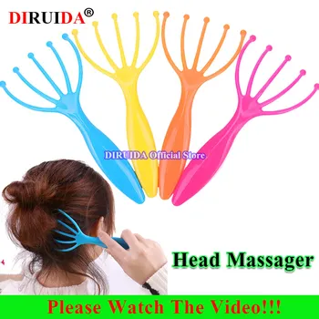 

2019 NEW Five Finger Massage Head Massager Body Head Scalp Neck Equipment Stress Release Relax Massage SPA Pain Relief Head Care