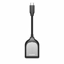 SanDisk кард-ридер USB-C Экстрим PRO SDDR-409-G46 UHS-II для SD SDHC SDXC б/у