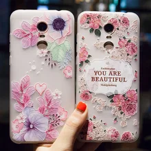 WeeYRN 3D Relief mat coque souple Xiaomi Redmi Note 4X4 3 Funda étui de luxe en Silicone souple étui en polyuréthane thermoplastique Xiaomi Redmi 4X Note 4 4X3(China)