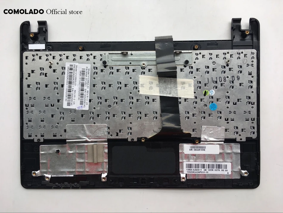 US English Keyboard For Asus EeePC SeaShell X101 X101H X101CH Black With C Case Keyboard US Layout (2)
