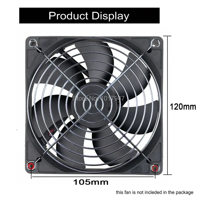 FAN GRILL 120MM 10