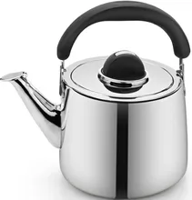 FREIES VERSCHIFFEN Die neue edelstahl wasserkocher verdickung hörner allgemeine pan große kapazität wasserkocher 3/4/5/6 LITER