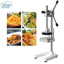 Vertical Manual Fries Cutter Potato Chipper Carrot Vegetable Slicer Fries Maker Commercial Kitchen Cooking Cutting Machine Vertical Manual Fries Cutter Potato Chipper Carrot Vegetable Slicer Fries Maker Commercial Kitchen Cooking Cutting Machine