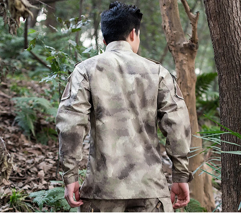 CPBK камуфляжная армейская военная форма мужские тактические брюки карго Bdu боевая униформа на открытом воздухе Кемпинг Охота мужские комплекты одежды