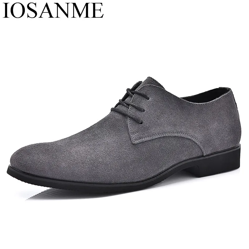 Designer Apartamentos Genuíno Homens Para Couro Preto cinza Casamento Masculino Camurça Italiano Homem Calçado Elegante Sapatos De Formal Trabalhar Vestido Do Oxford rzwq1r
