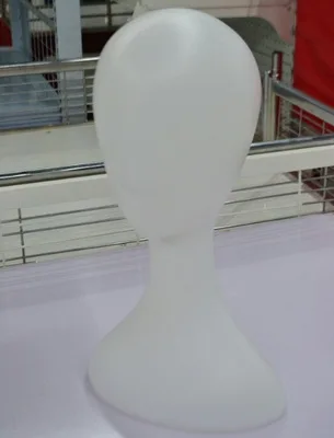 

CAMMITEVER White Abstract Mannequin Head for Woman Manikin Head Model Wig Hair Glasses Display Stand