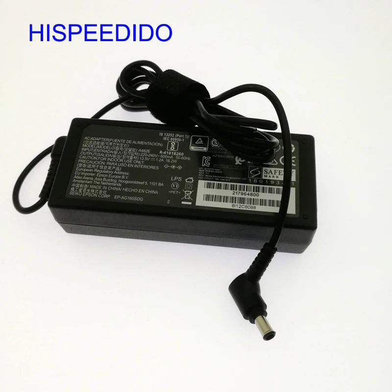 Адаптер питания HISPEEDIDO A391GB 13 5 V 1.2A 1200mA 16W для сканера Epson Perfection V100 V33 V30SE зарядное