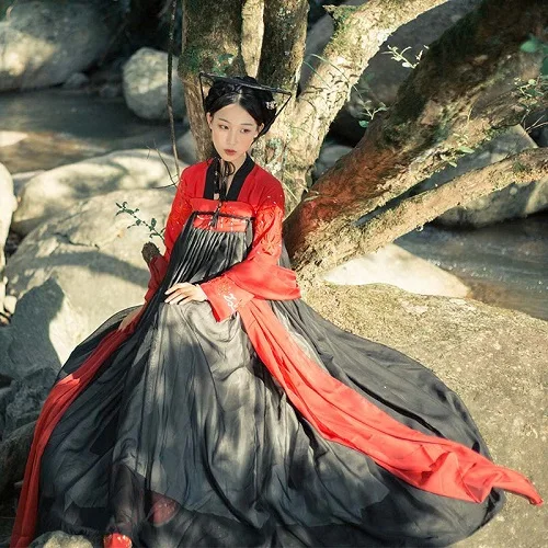 Hanfu костюм для китайских танцев, традиционный сценический наряд для певцов, женское Старинное платье, народный фестиваль, одежда для выступлений DC1133 - Цвет: STYLE 3