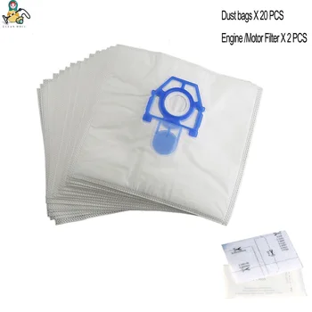 

Replacement dust bag for ZELMER SAFBAG 49.4001 ZVCA100B 49.4000 49.4020 919.0 ST ZMB02X12K motor filter vacuum cleaner parts