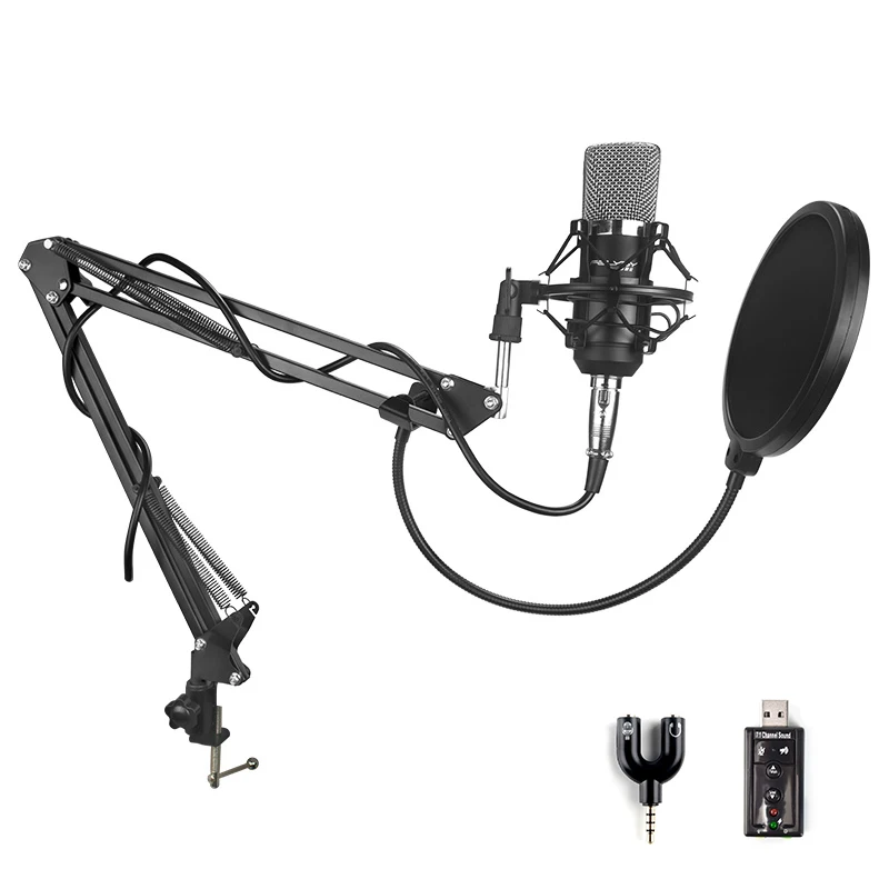 FELYBY аудио комплект bm 700 модный конденсаторный микрофон для компьютера караоке микрофоны запись студия профессиональный микрофон - Цвет: Style 4