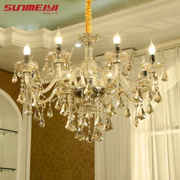 

Modern Crystal Chandelier Living Room lustres de cristal Decoration Pendants and Chandeliers Home Lighting Indoor Lamp