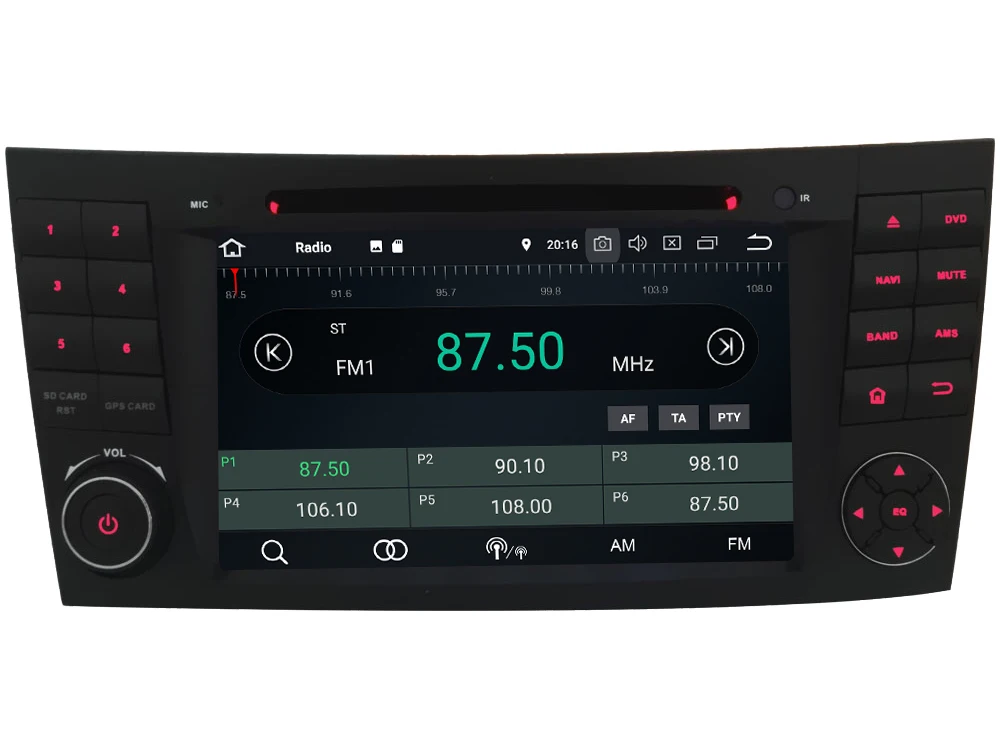 Perfect KLYDE 4G Android 8 Octa Core 4GB+32GB Car DVD Player For Mercedes-Ben E-Class W211 E200 E240 E280 E300 E350 E400 E420 E500 E55 2