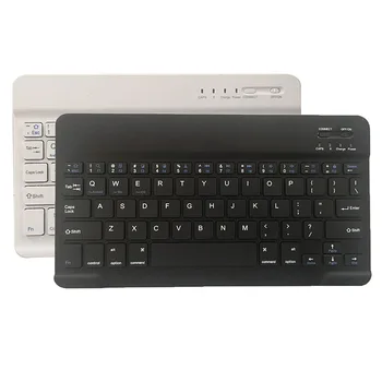 

Min Ibluetooth Keyboard 7/10.1inch Ultra Slim Multimedia Wireless Bluetooth Keyboard For IOS Android Tablet PC Windows For IPad