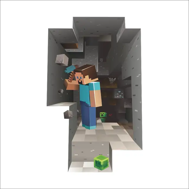 Us 3 36 26 Off 3d Popular Game Minecraft Wall Stickers For Playroom Kids Room Decoration Diy Boy S Bedroom Wall Art Decals Pvc Poster In Wall