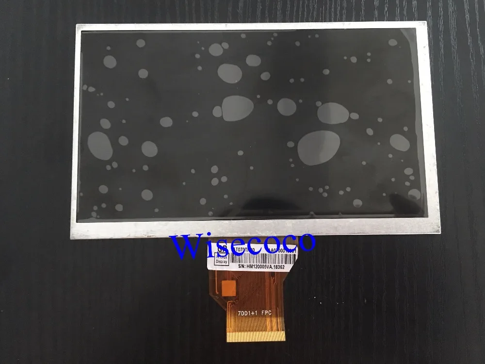 

New 7 inch INNOLUX AT070TN92 V.X LCD Screen 7DD1+1 FPC 800*480 for Tablet Car DVD lcd Free shipping