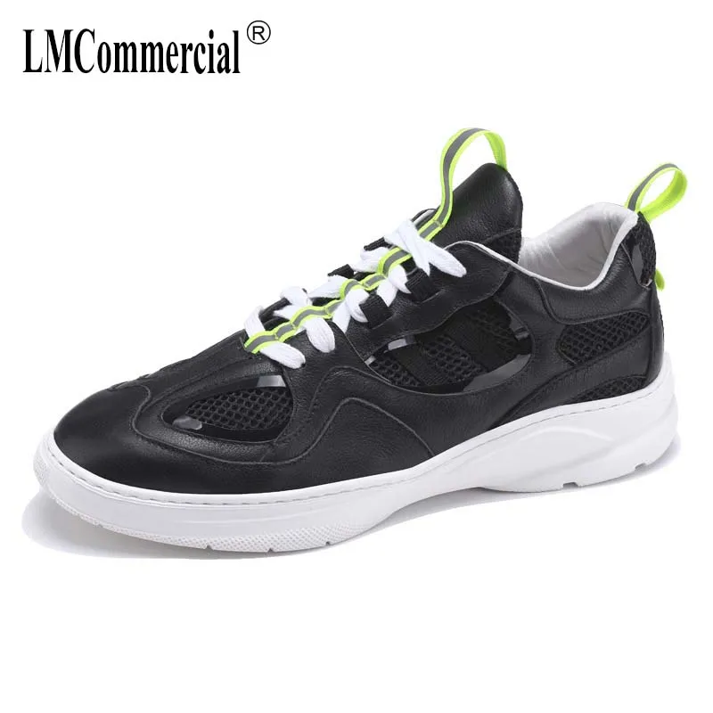 

mens casual shoes summer breathable outdoor mesh white shoes thick bottom shoes high top sneakers Leisure shoes spring autumn