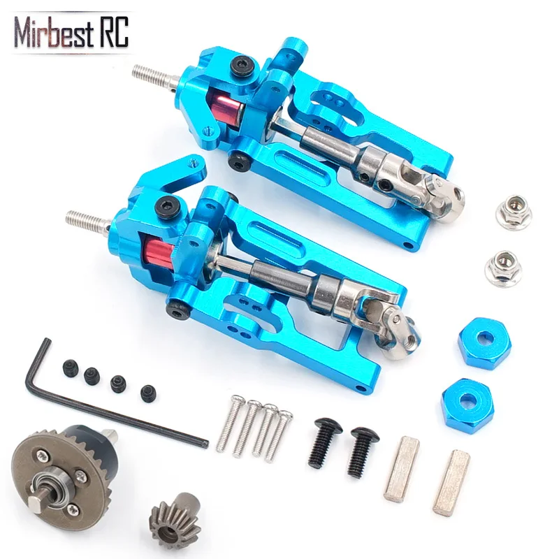 Mirbest RC diy Запчасти для WLtoys 12428 12423 обновленный металлический передний приводной вал передний поворот CVD сплав приводной вал 12428-0090