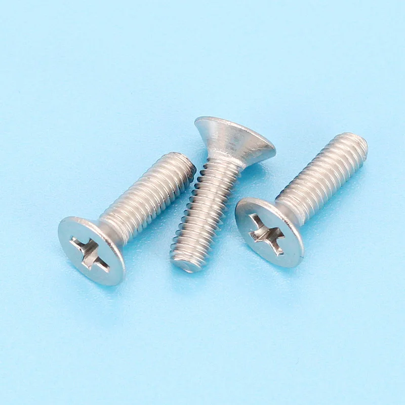 Винты с плоской головкой Phillips 304 дюйма М1.2 50 шт.|socket screw|screw smallsteel screw |