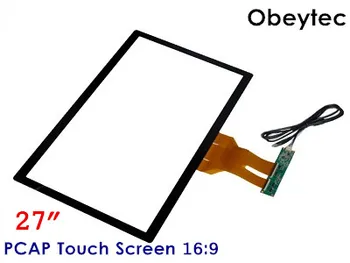 

27"16:9 Wide 10 touches PCAP Projection Capacitive Touch Panel Screen