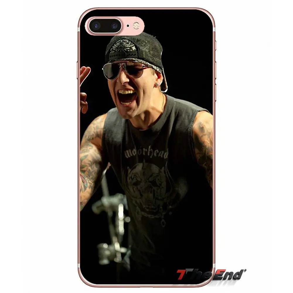 Для Samsung Galaxy J1 J2 J3 J5 J7 A3 A5 A7 2015 2016 2017 J530 J730 Fundas Coque Avenged Sevenfold мягкий чехол для сотового