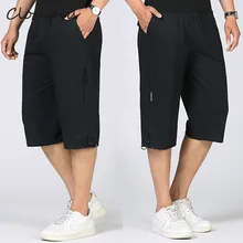 Мужские шорты-карго Clomplu, 3/4 длина, повседневная одежда, летняя, крутая, дышащая, хлопок, размера плюс, 5XL, 6XL, мужские брюки