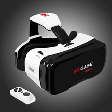 VR CASE RK-6TH Virtual Reality 3D Glasses with Bluetooth Remote Control for 4.7 inch – 6 inch Android & iOS Smartphone.