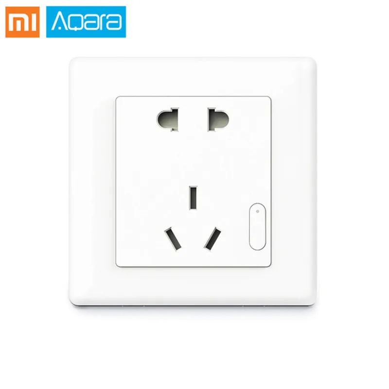 Xiaomi Aqara настенная розетка ПВХ ZigBee Wifi умный пульт дистанционного управления