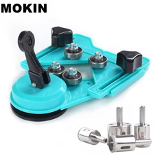 Adjustable 4-83mm Drill Guide Ceramic Tile Glass Openings Locator Hole Saw With Diamond Drill Bit Sucker Base Accessories Adjustable 4-83mm Drill Guide Ceramic Tile Glass Openings Locator Hole Saw With Diamond Drill Bit Sucker Base Accessories