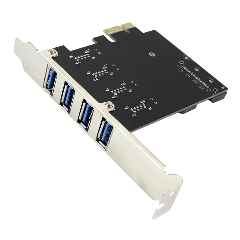 4 порта Usb3.0 карта расширения 5 Гбит/с Pci-E адаптер PCI Express конвертер для Pcie X1 X4 X8 X16 для Windows 7/8/8,1/10/Xp/Vista