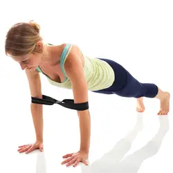 Для женщин эластичный ремень для йоги стрейч-пояс ремень прочный тренажерный зал тренировки веревки Фитнес ремень на талию группа