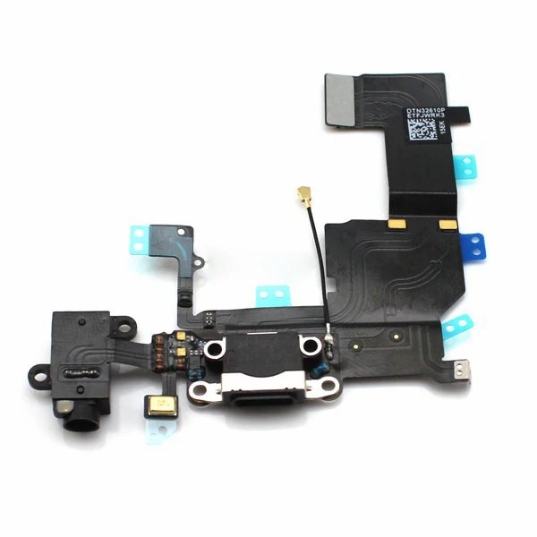 IPH0511 OEM Charging Charger Dock Headphone Jack Mic Connector Antenna Flex  For iphone 5C (1)