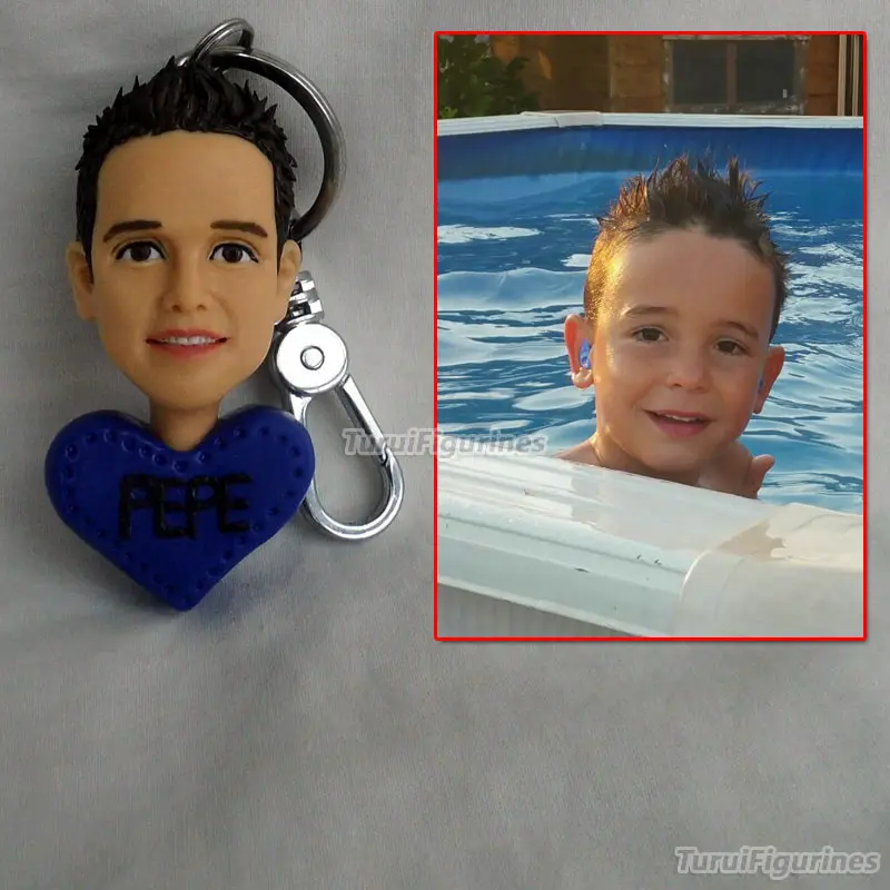 Keychain Customized Custom Keychain Figurines Keyring Car Key Holder