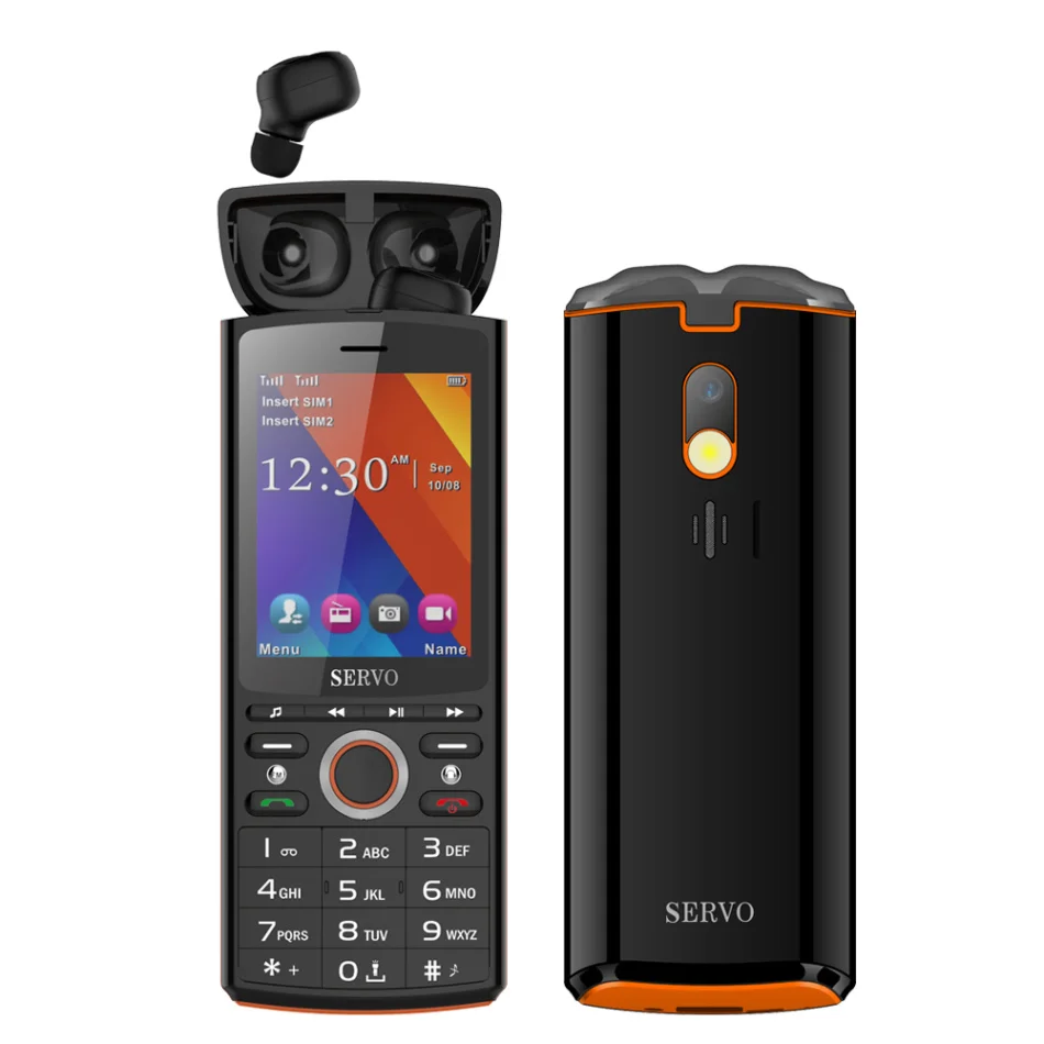 Оригинальный R25 2 8 &quotмобильный телефон с двумя sim картами Bluetooth 5 0 TWS беспроводные