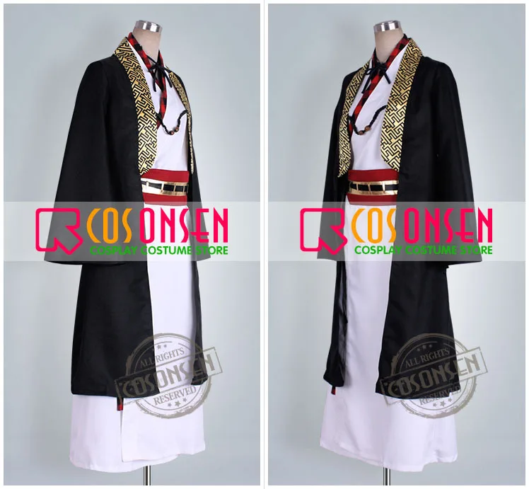 Косплей ONSEN Hakuouki Shinsengumi Kitan Kazama Chikage костюм для косплея кимоно комплект из 3
