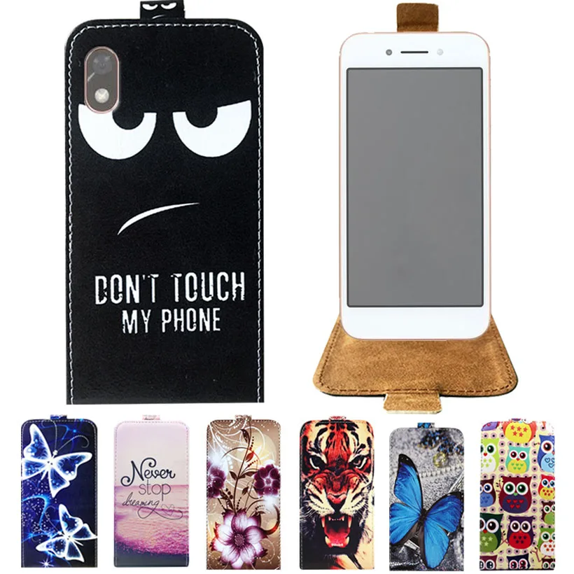 

For DEXP G253 Case Newest Cartoon 5.0" PU Leather Print Flip Case Cover For DEXP G253 Phone Case Bag