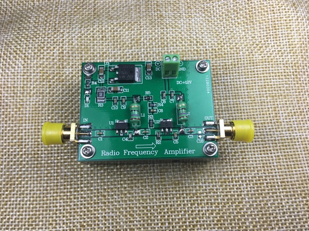 1M 1000MHZ 2W Wideband RF Power Amplifier frequency amp HF VHF UHF FM